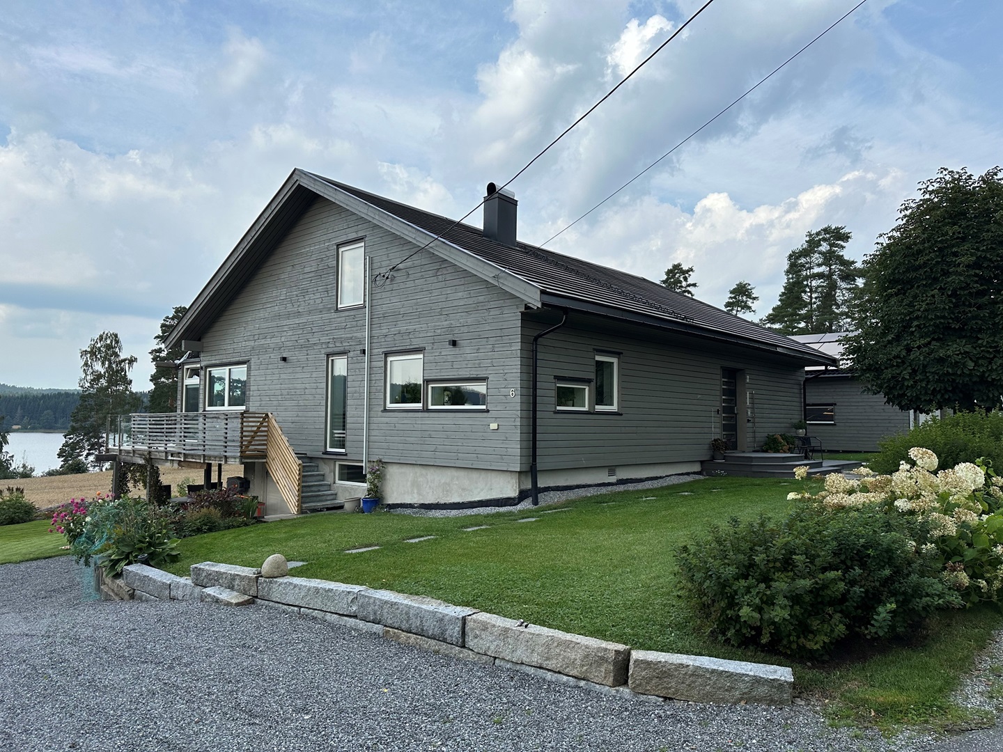 Et stort nyrenovert hus