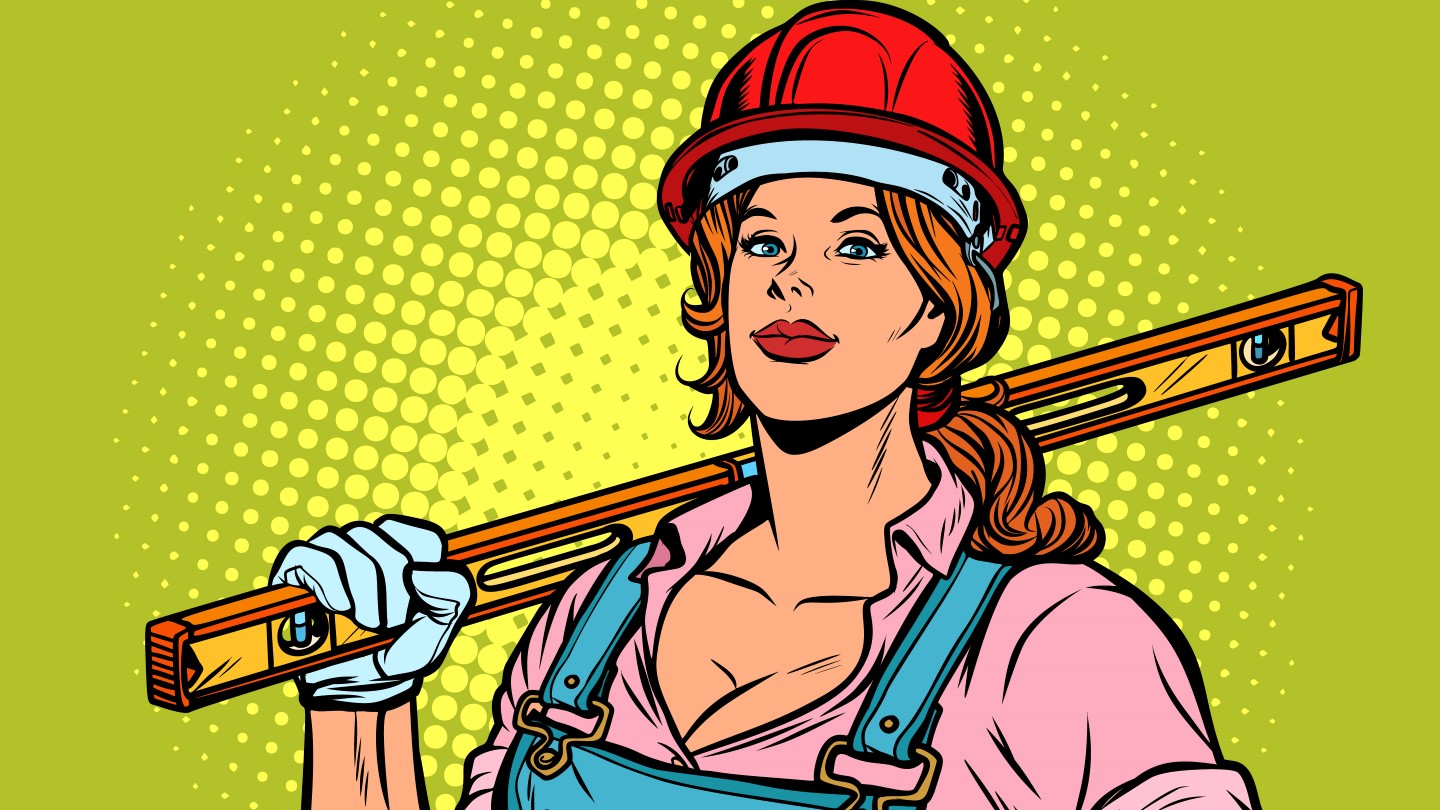 I anledning 8. mars og kvinnedagen oppfordrer Hus & Boligs redaktør alle kvinner til å ta mer ansvar for husets bygningsfysikk også i det daglige.