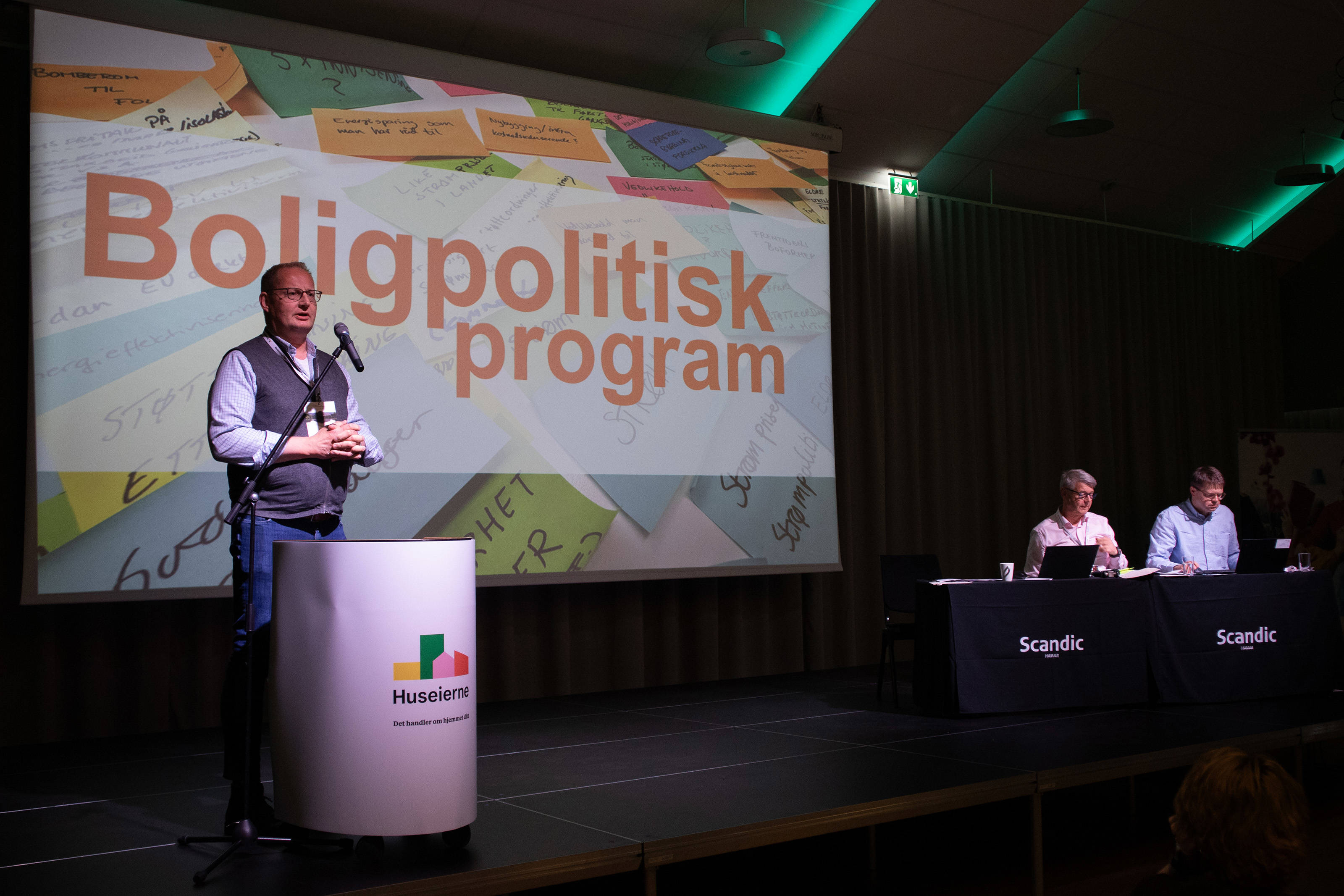 Carsten Pihl åpner behandling av boligpolitisk program på Hamar 2025