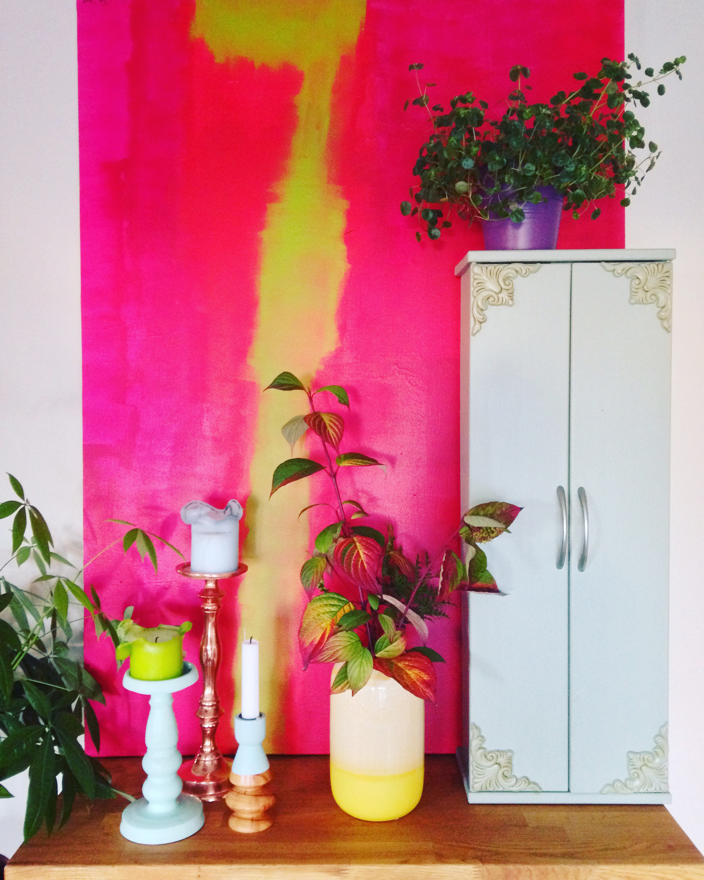 Maleri fra Tanja Dyrøs @gladefarger på Instagram