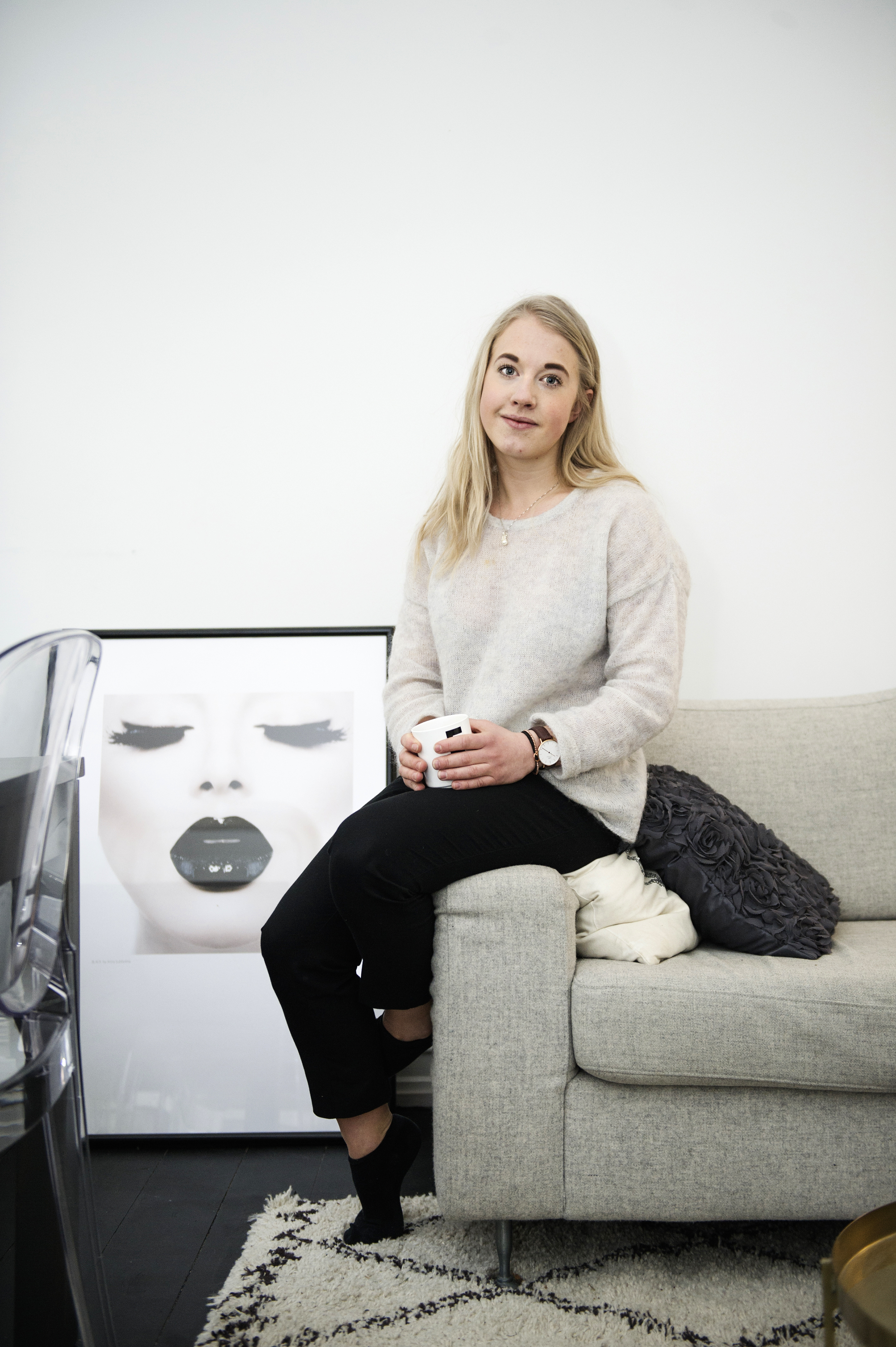 SORTERER: Helene velger selv hvem hun vil leie ut til. 