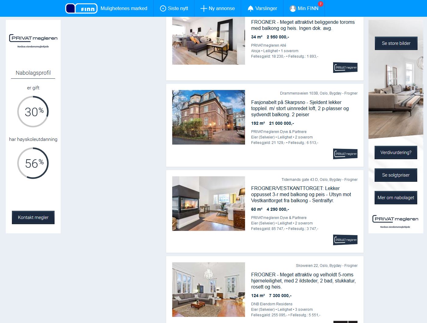 FINN: Det er lite negativ omtale å spore i mylderet av boligannonser på finn.no. Det vil Forbrukerombudet ha en slutt på. 