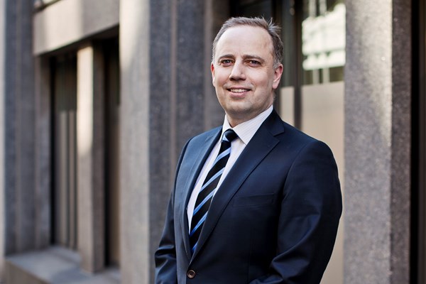 Christian Vammervold Dreyer er administrerende direktør i Eiendom Norge. Foto: Solfrid Sande / Eiendom Norge