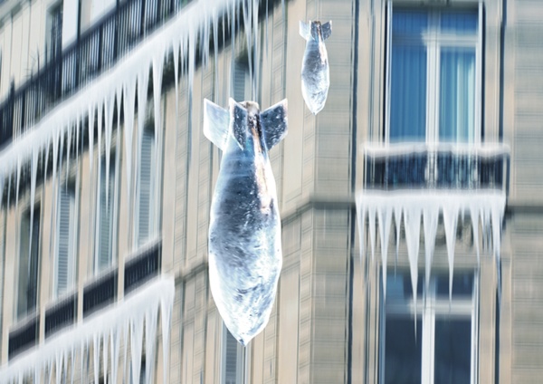 Livsfarlige istapper