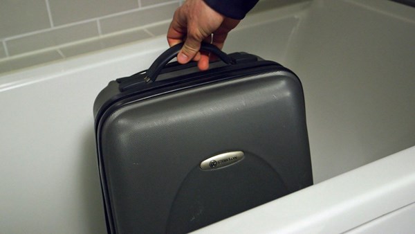 TRYGT: Badet, og særlig badekaret, er veggedyrtrygt. Foto: Noe For Nett. 